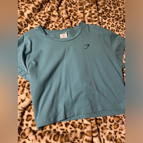 Gymshark Animal Graphic Crop T-Shirt - Picture 1 of 3